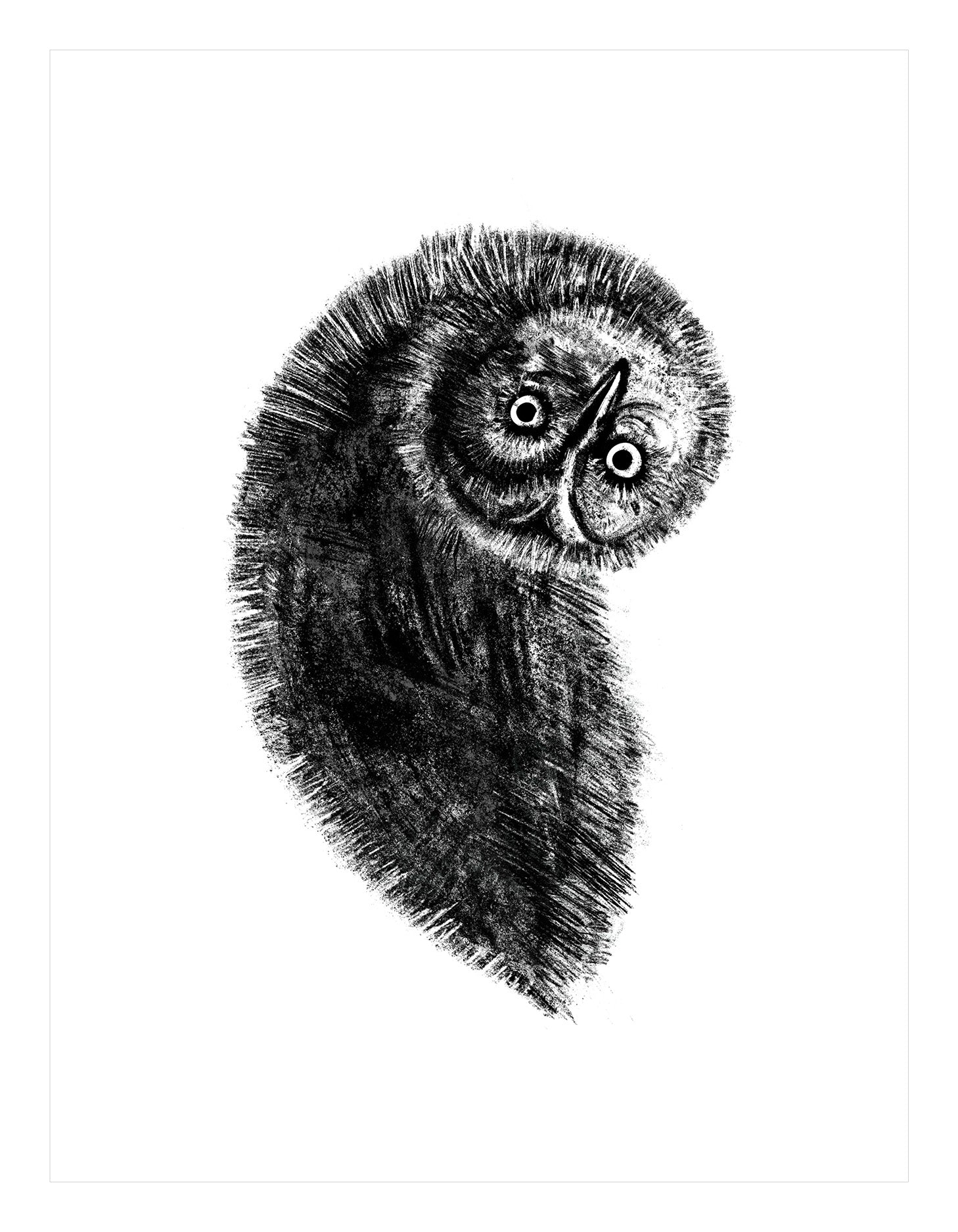 Owl Land Three By Soheil Hosseini - Code SHSA03WL